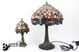 Two Tiffany-Style Lamps