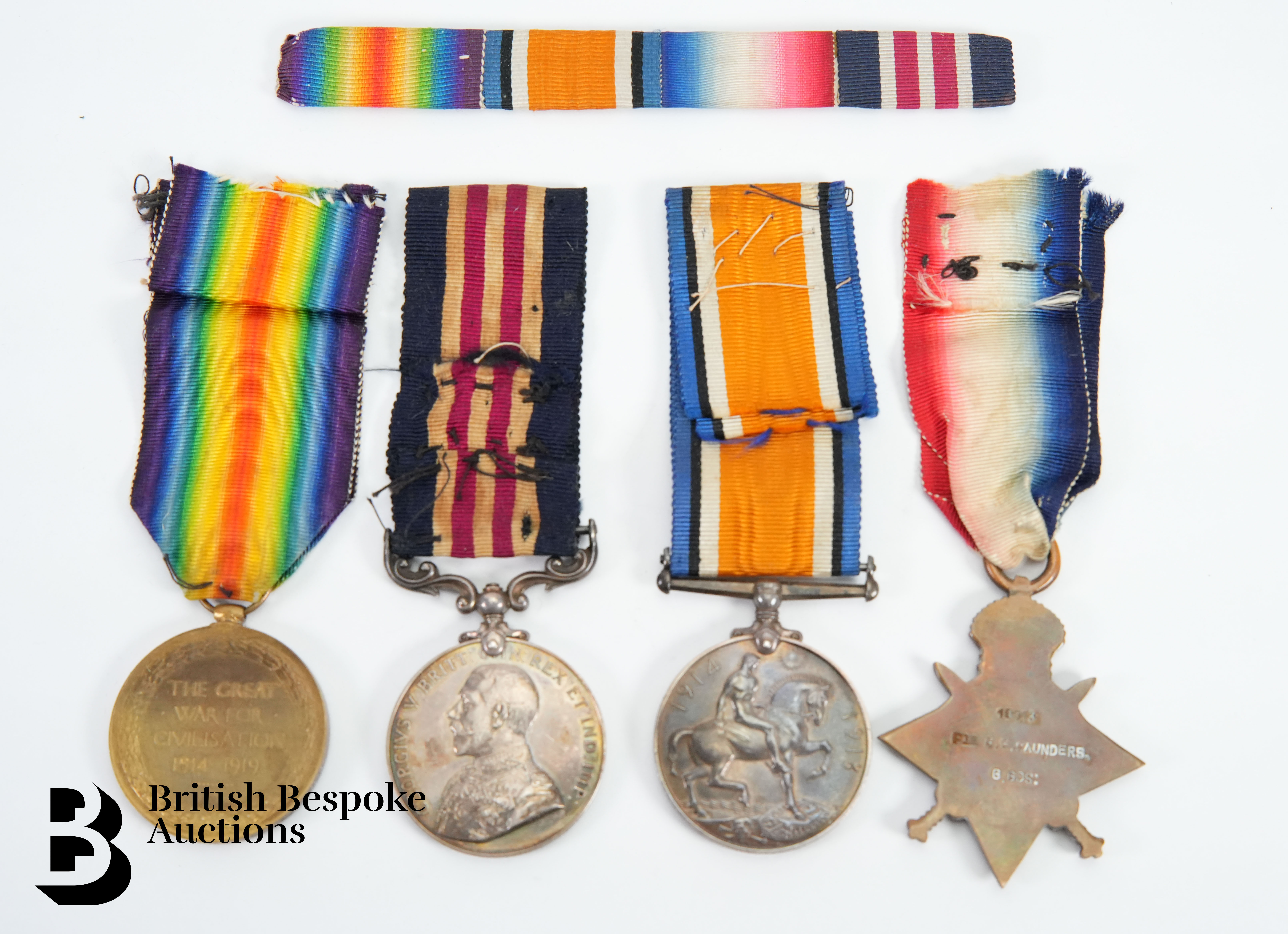 WWI George VI Medal Group - Image 2 of 4