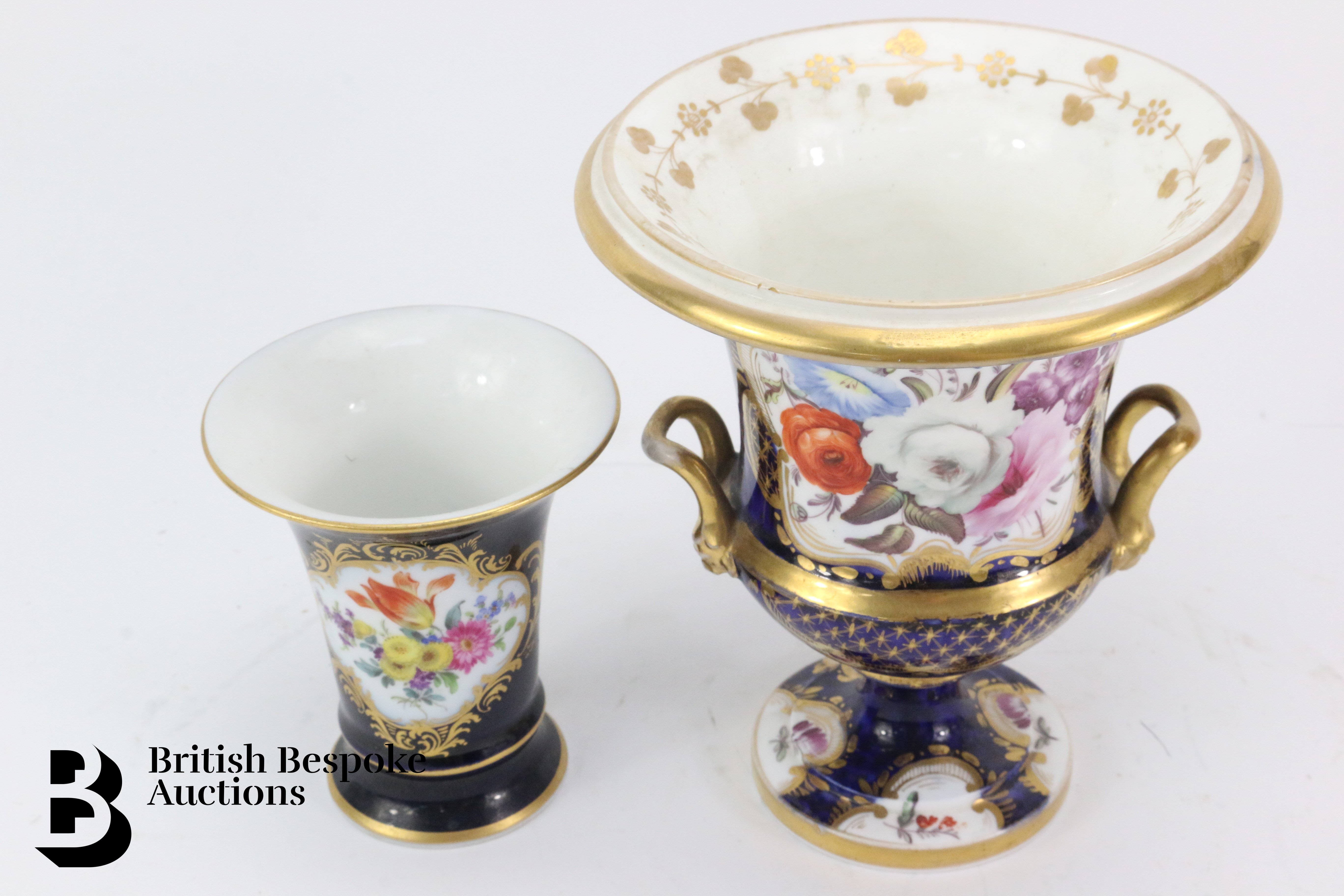 Coalport Porcelain Campana Vase - Image 2 of 7