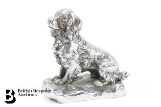 Desmo Spaniel Motoring Mascot