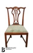 Georgian Reduced Fruitwood Side Chair