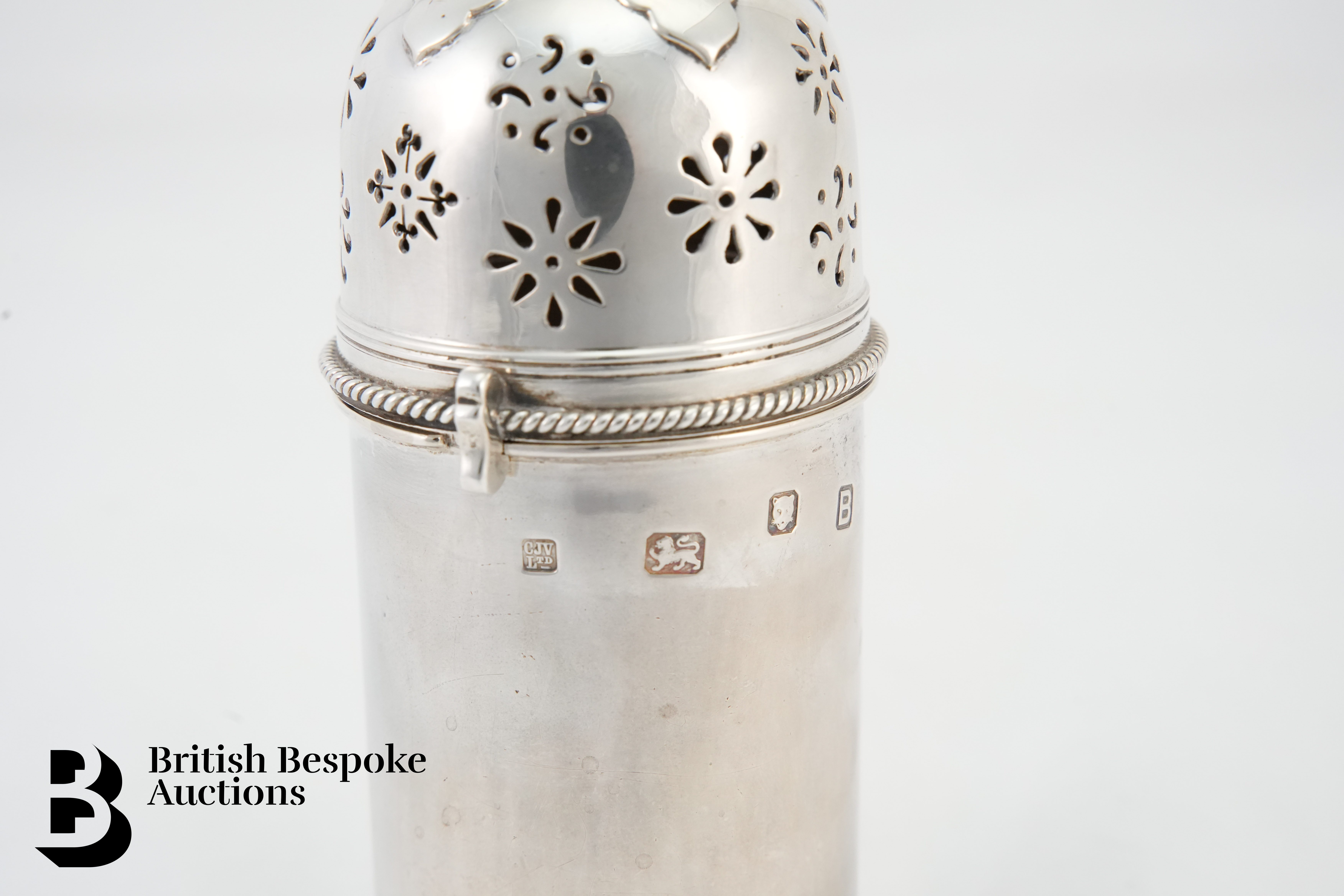 George VI Silver Sugar Caster - Image 3 of 4