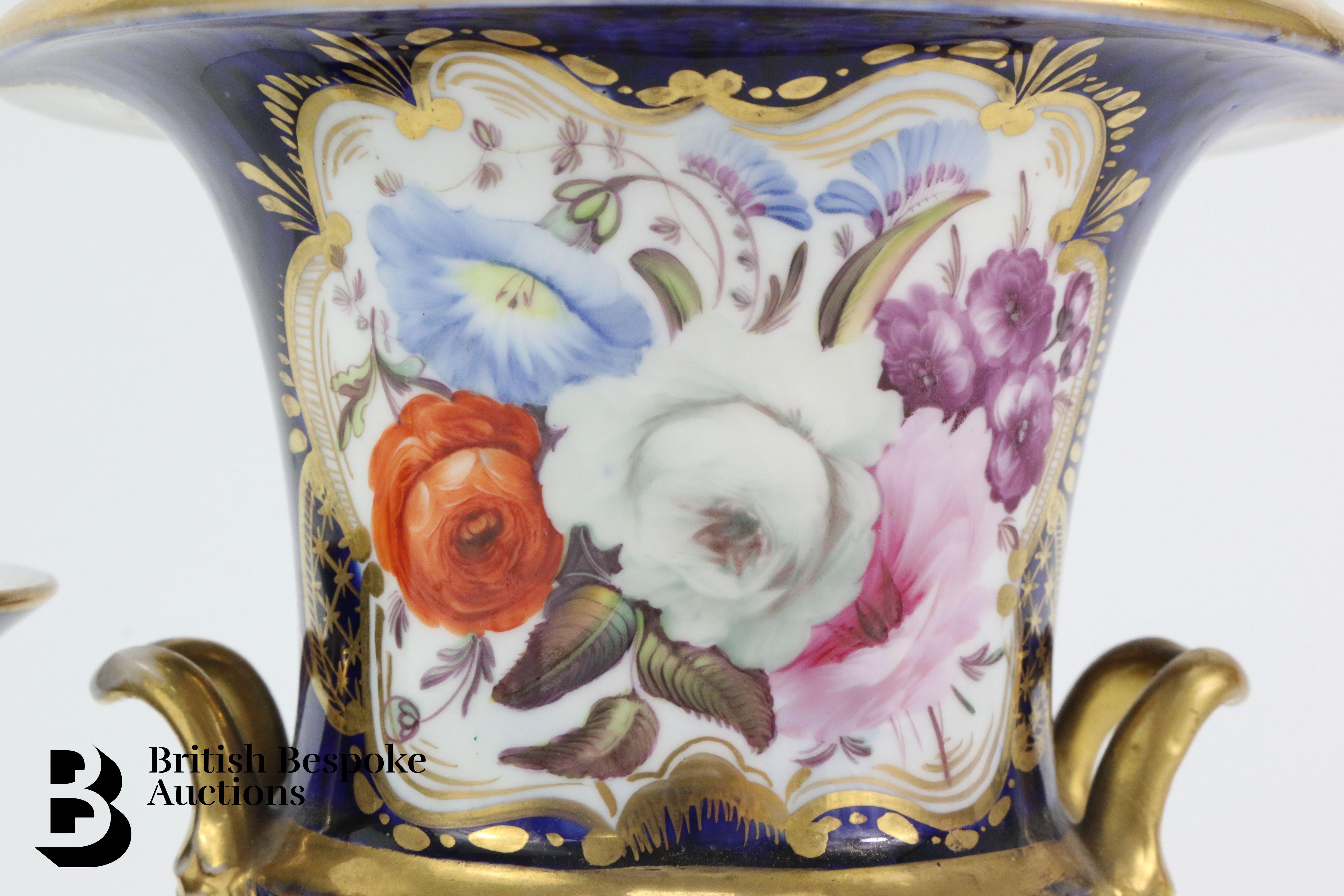 Coalport Porcelain Campana Vase - Image 3 of 7