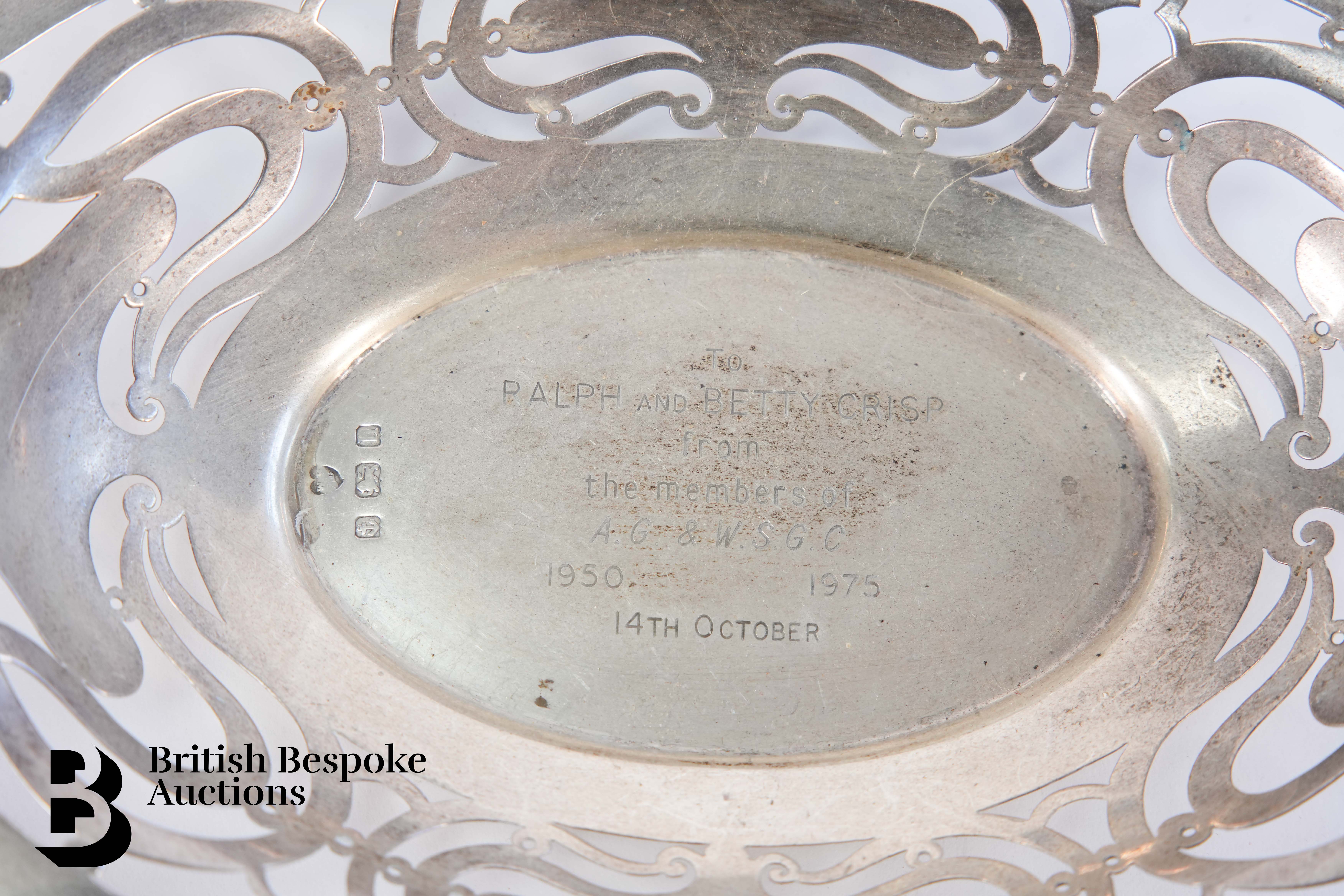 Silver Fruit Bowl - Image 4 of 4