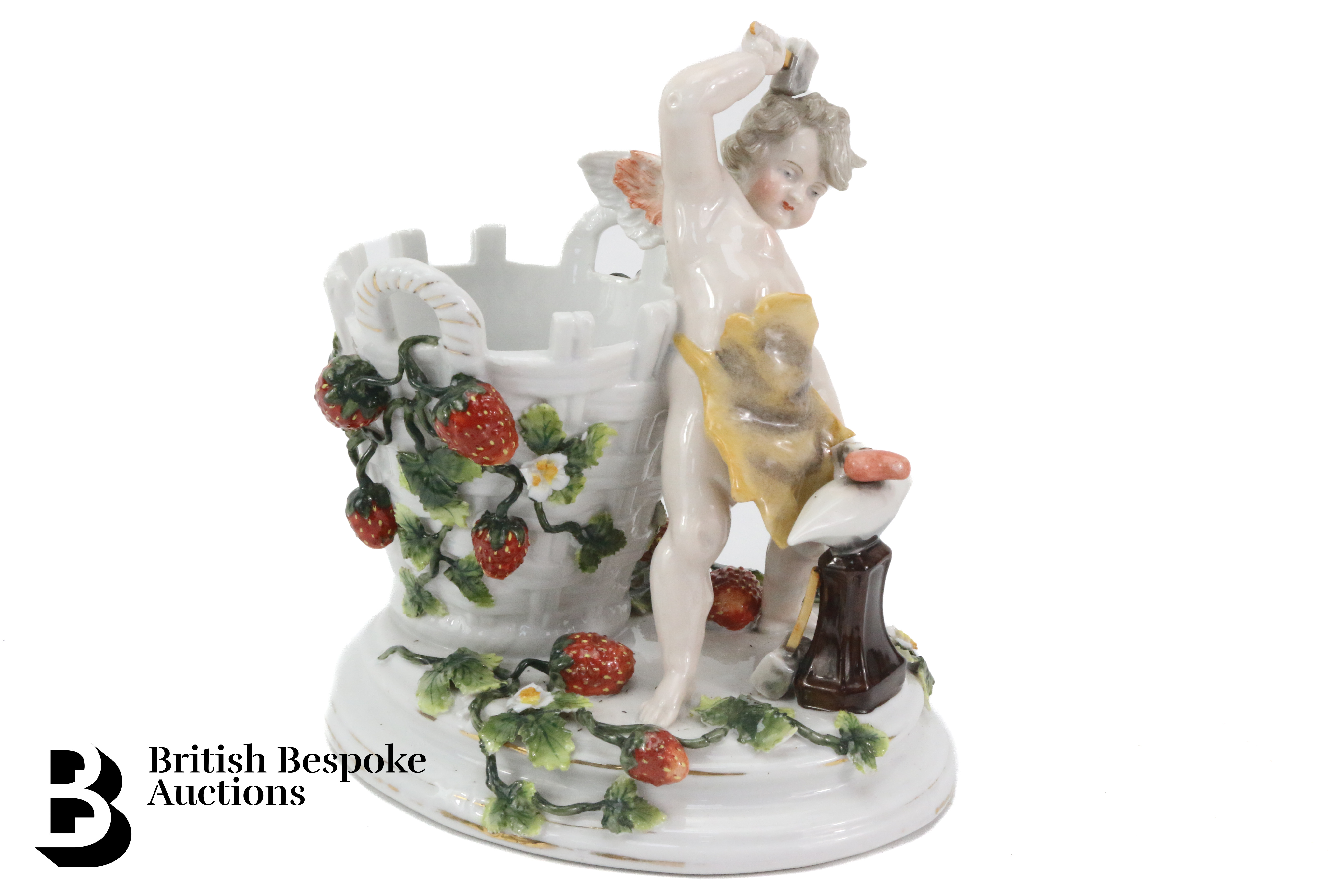 Sitzendorf Porcelain Figurine