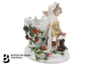 Sitzendorf Porcelain Figurine