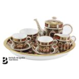 Royal Crown Derby Miniature Tea Set