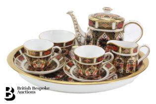 Royal Crown Derby Miniature Tea Set