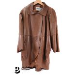 Jean Claude Jitouis Brown Leather Jacket