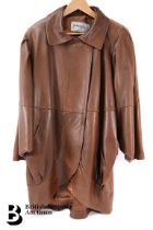 Jean Claude Jitouis Brown Leather Jacket