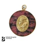 Gold Pisces Pendant