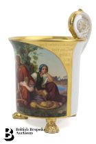KPM Porcelain Portrait Chocolate Cup (1847-1849)