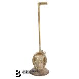 Victorian Brass Door Stop