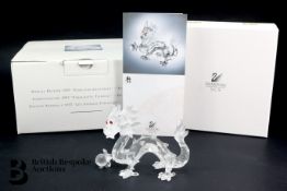 Swarovski Crystal Society SCS 1997 The Dragon - Fabulous Creatures, Signed by Artist