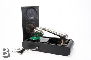 Excelda Portable Gramophone Set