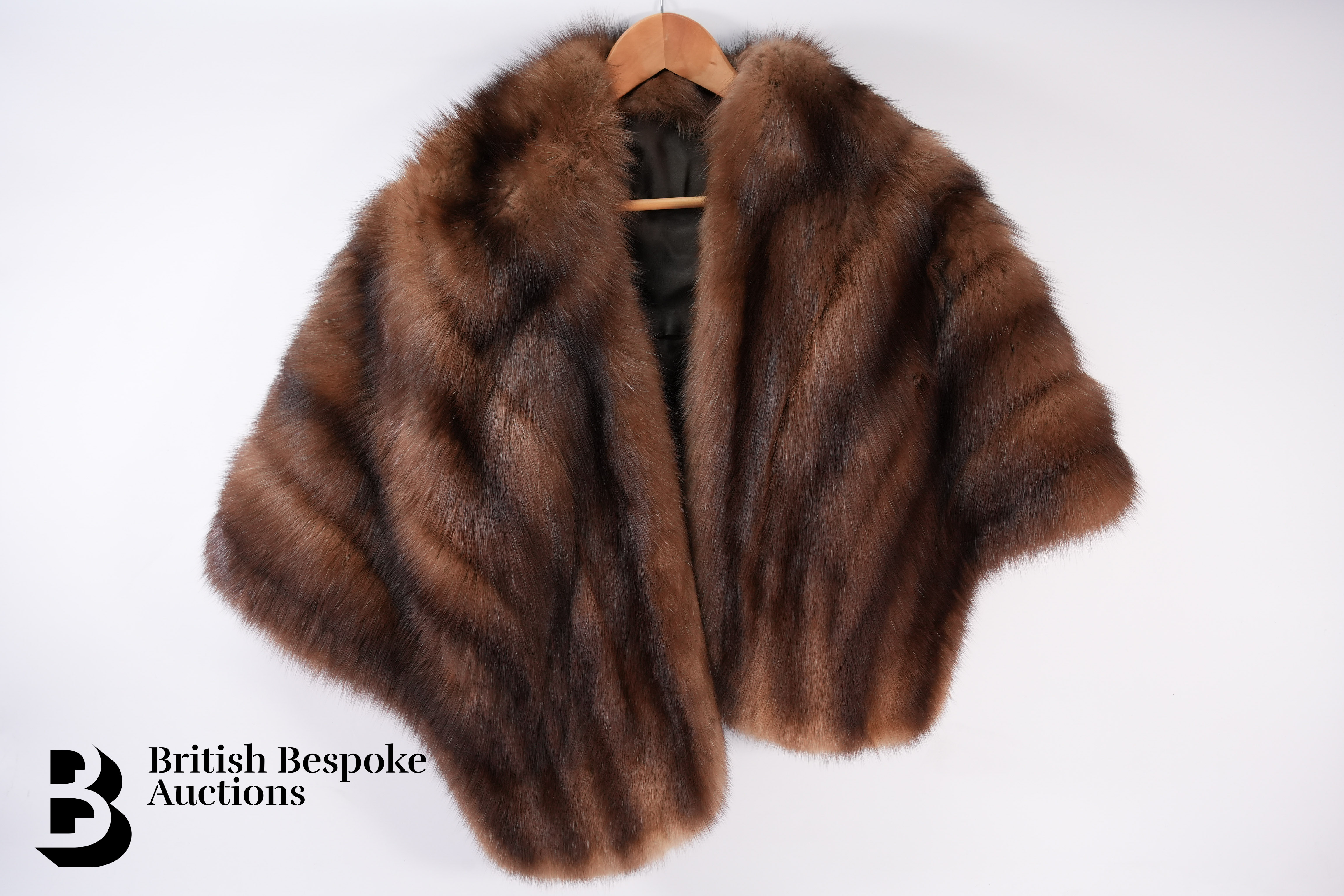 Coloured Mink Veste Vison, Two Mink Coats, and Crocodile Handbag - Image 5 of 10