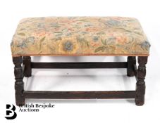 A Square-Topped Footstool