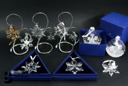 Swarovski Crystal Christmas Ornaments 2010-2015