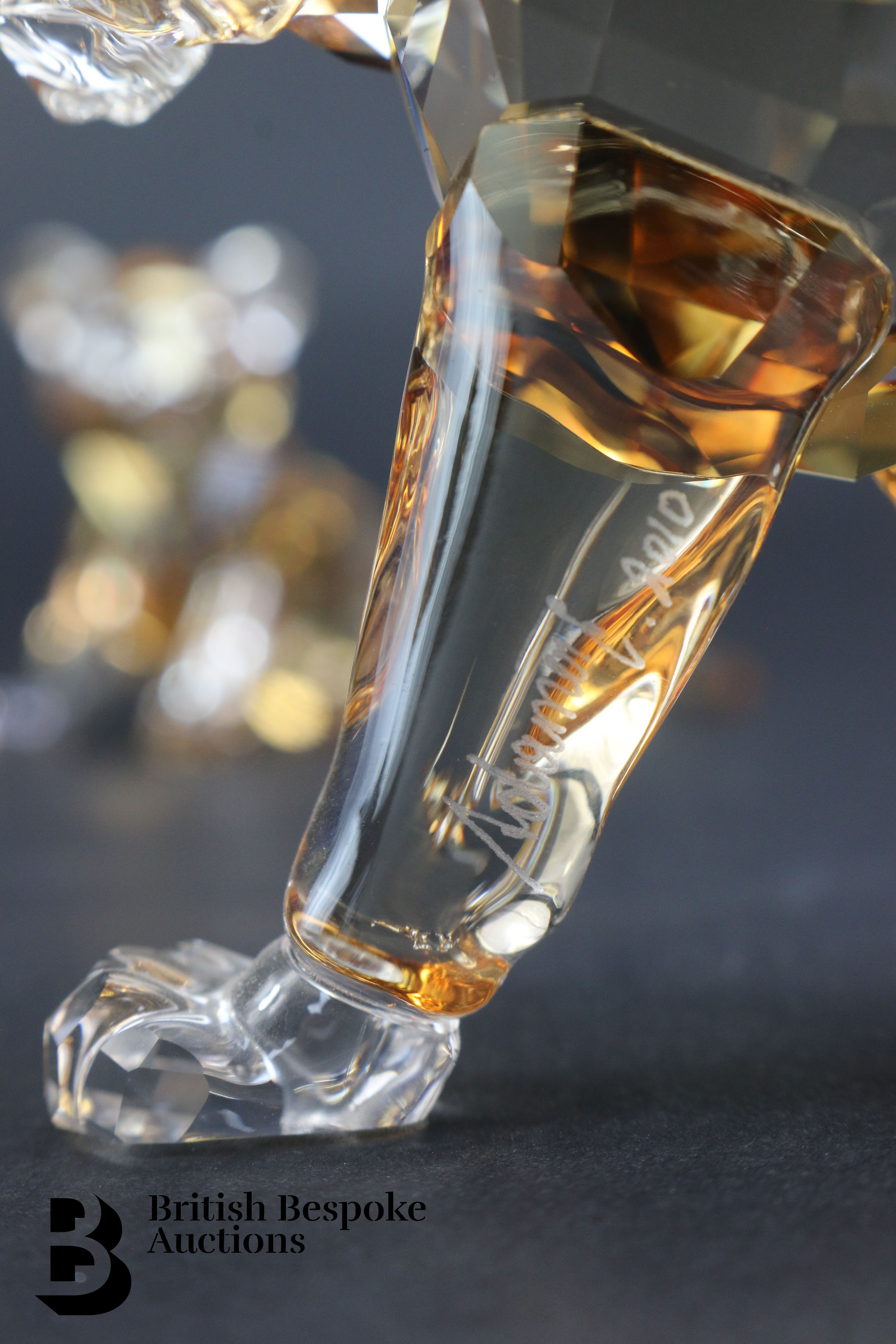 Swarovski Crystal Society SCS Endangered Wildlife Tiger and Tiger Cub Set - Image 6 of 6