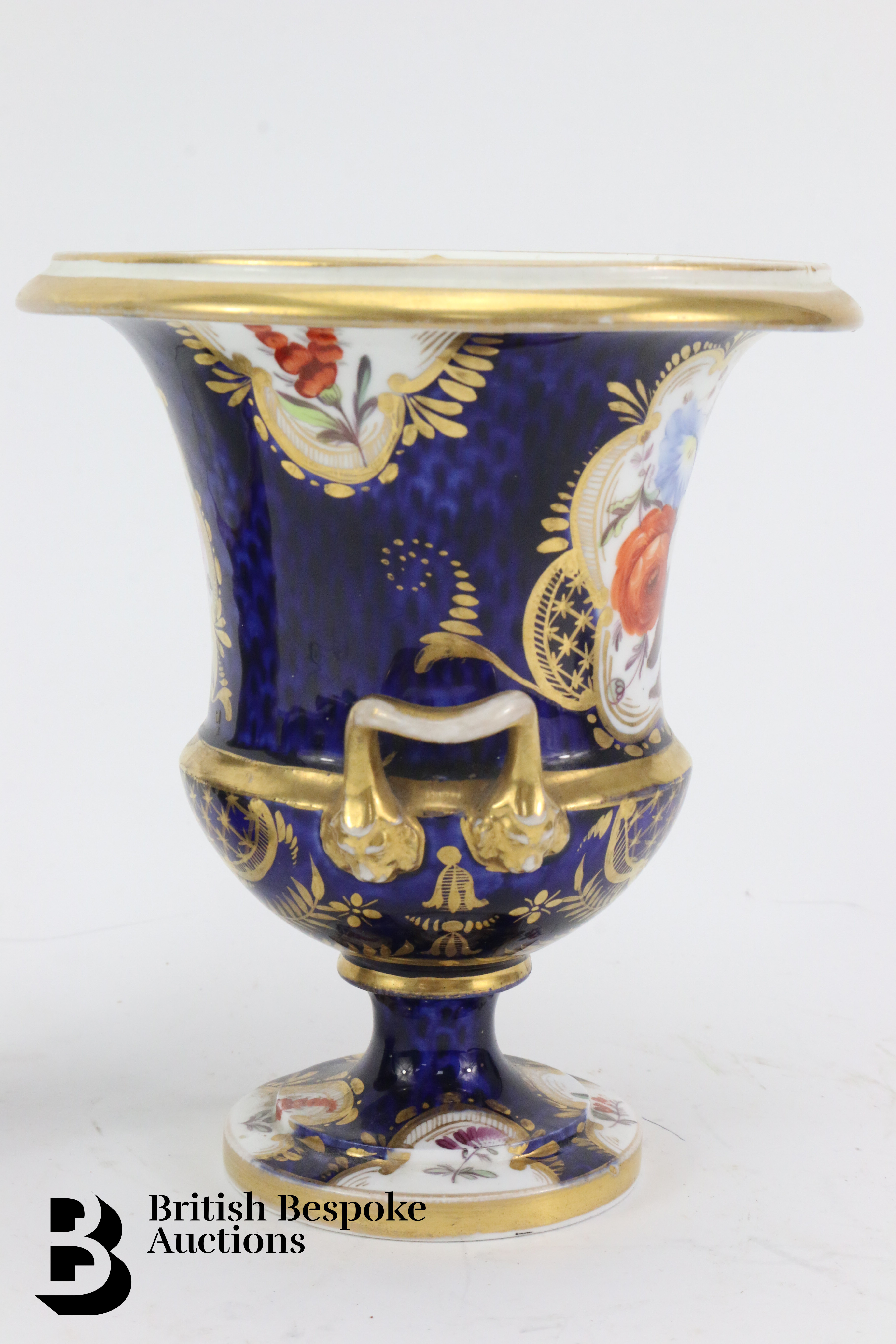 Coalport Porcelain Campana Vase - Image 4 of 7