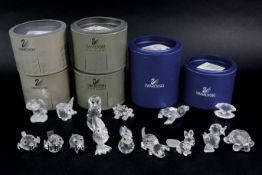 Collection of Swarovski Crystal Animals