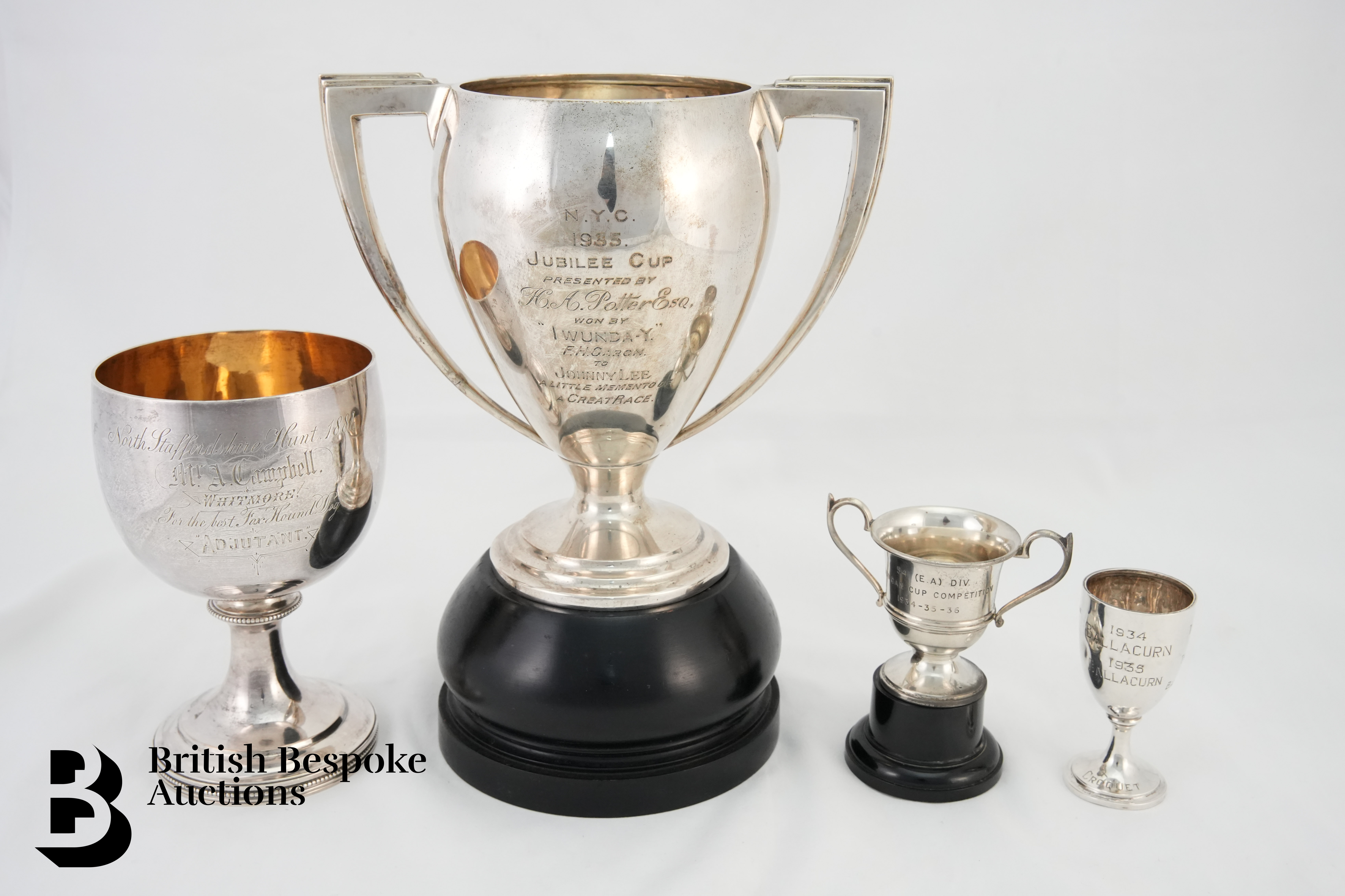 Large Silver Trophy - Image 5 of 10