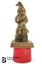 Brass Leprechaun Accessory Mascot