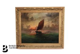 James Elliot Shearer (Scottish 1858-1940) Oil on Canvas
