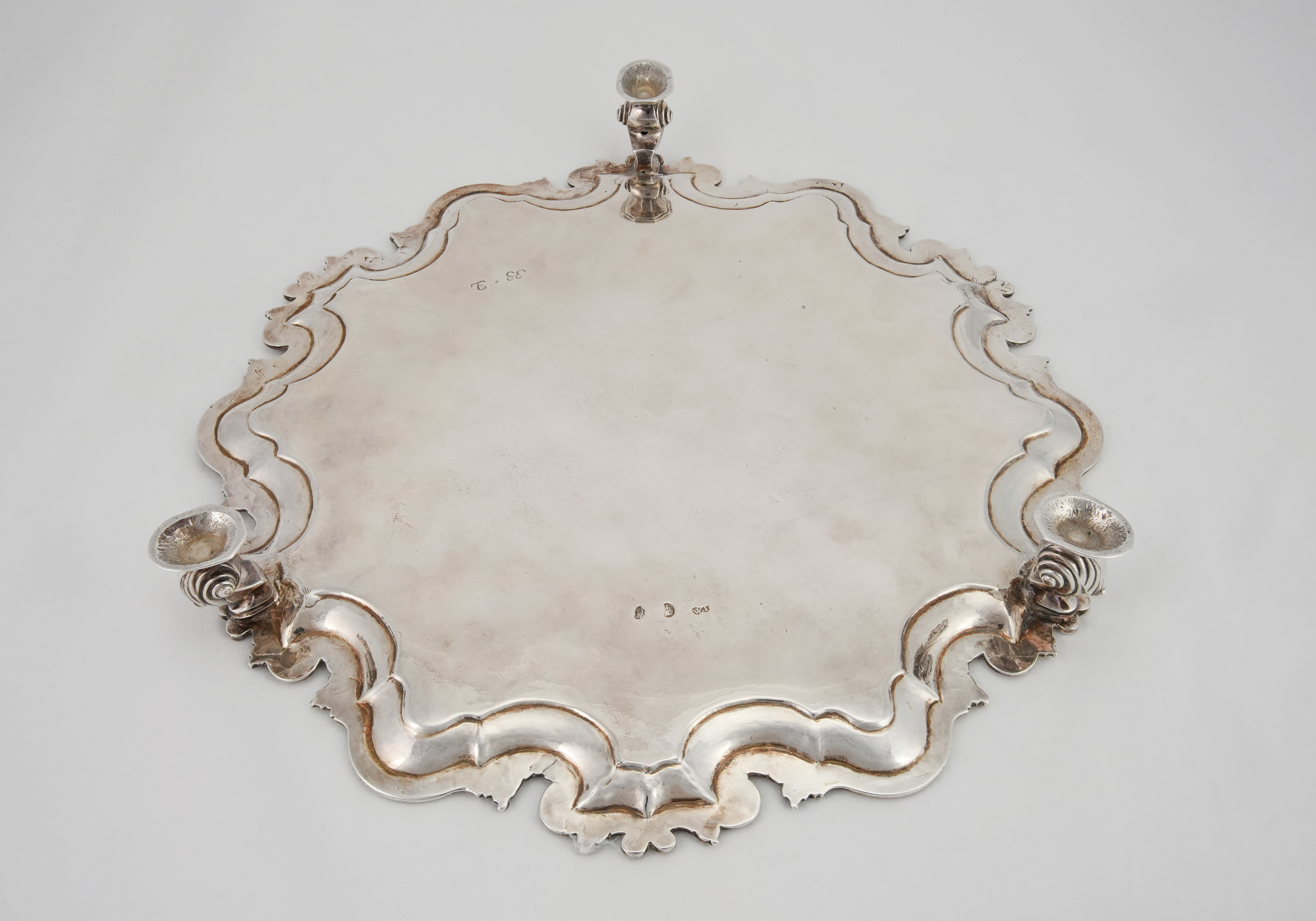 George III Silver Salver - Image 2 of 5