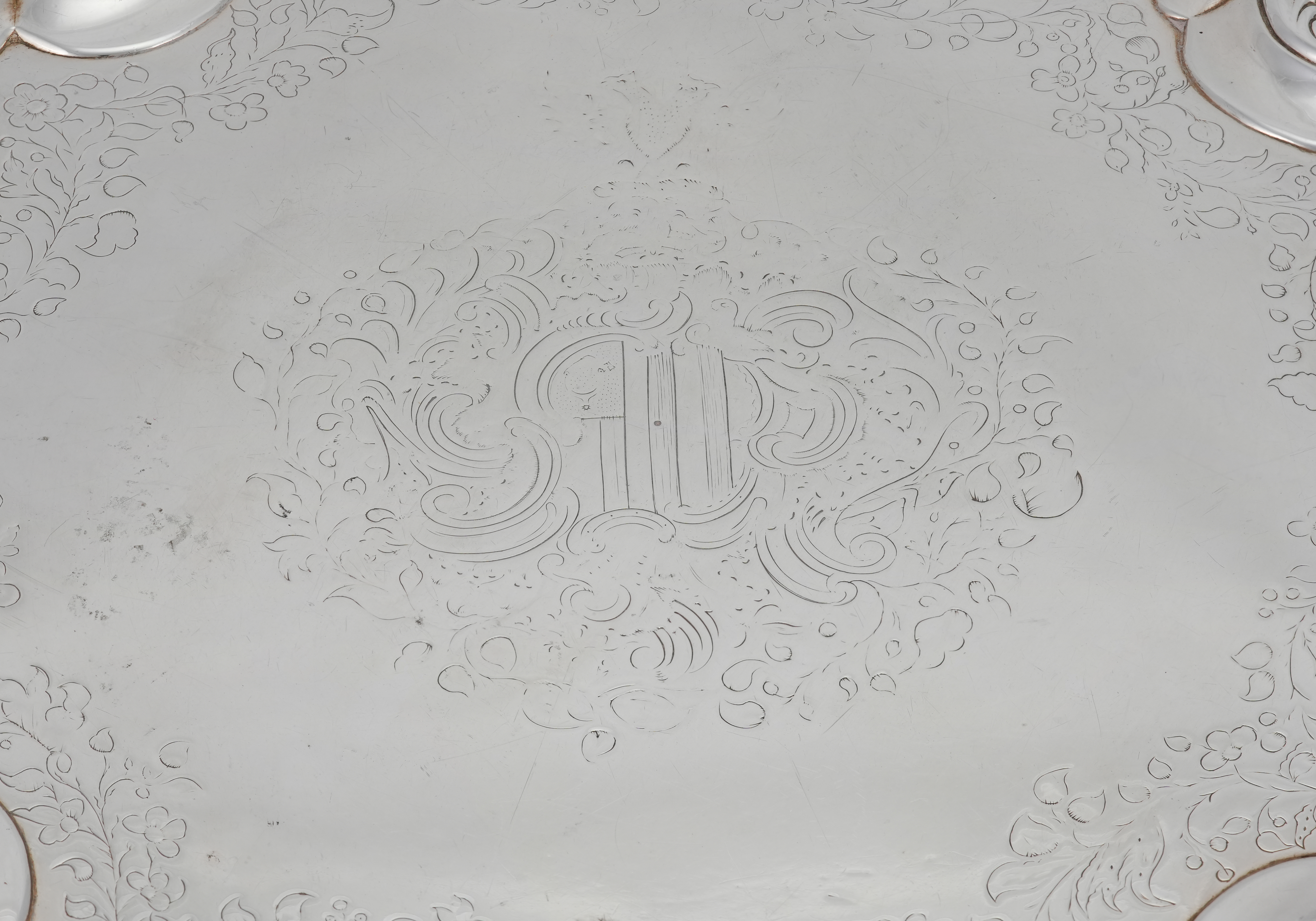 George III Silver Salver - Image 3 of 5
