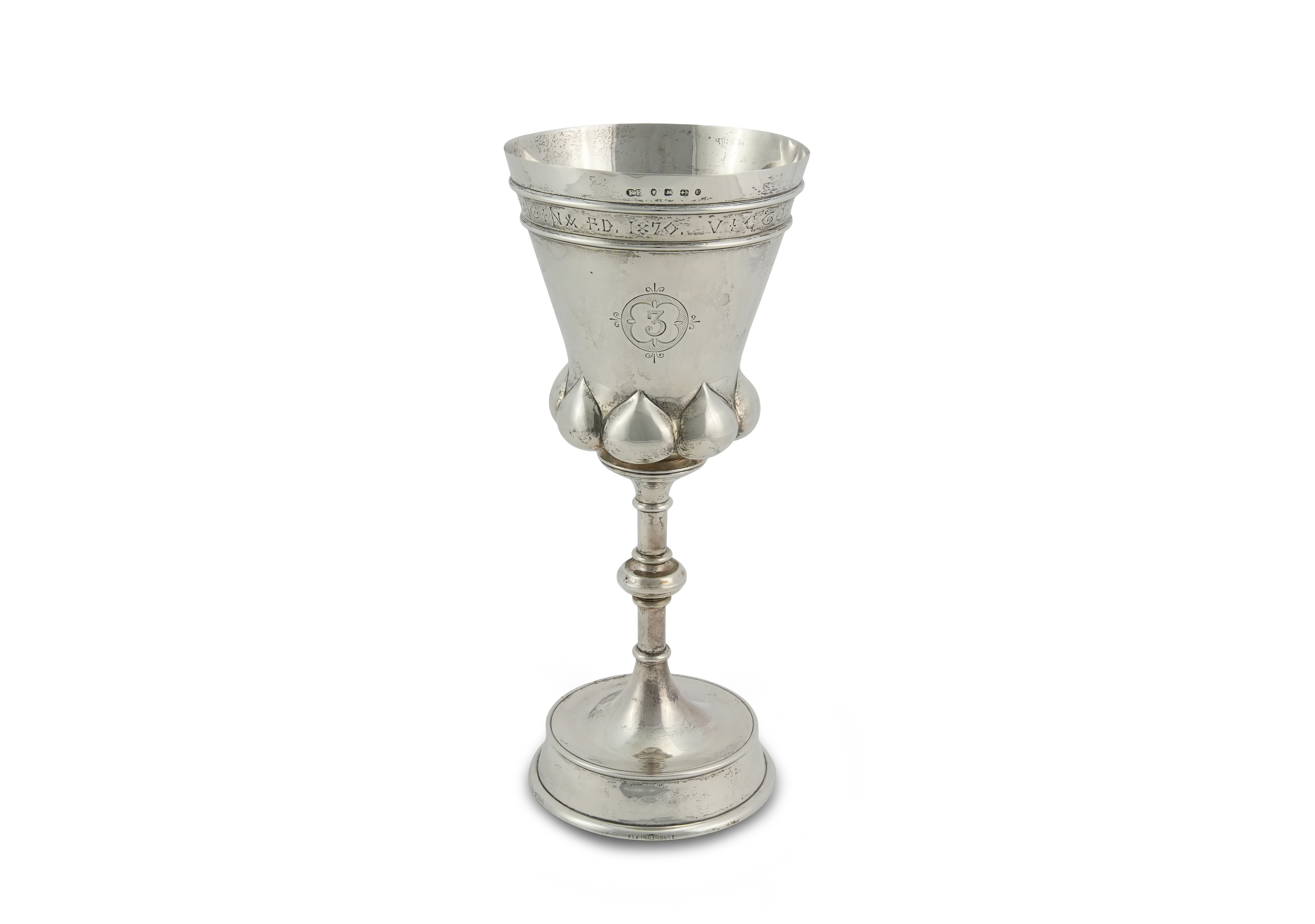 Victorian Silver Chalice - Image 2 of 5