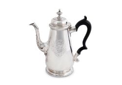 George II Silver Coffee Pot