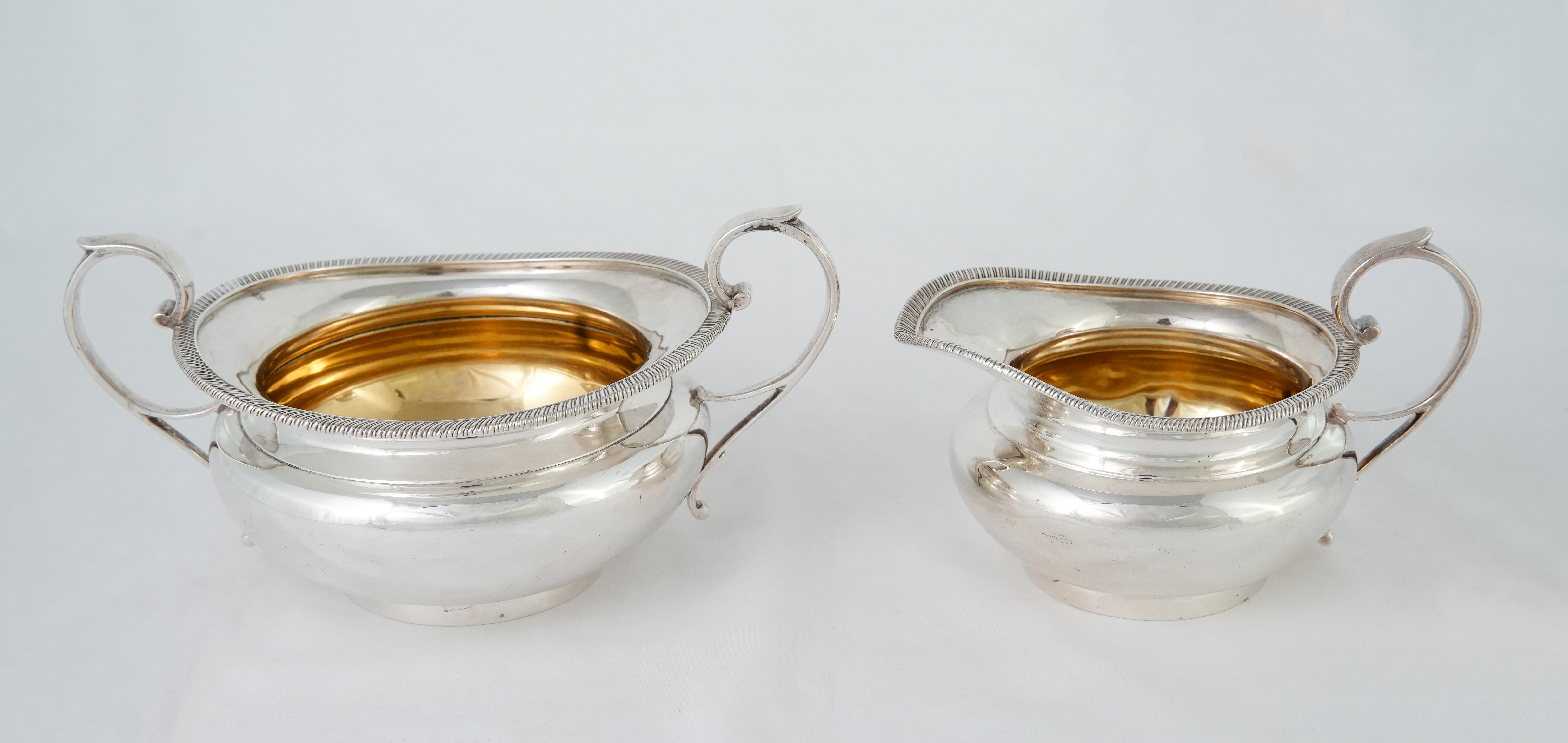 George V Silver Tea Set - Image 3 of 6