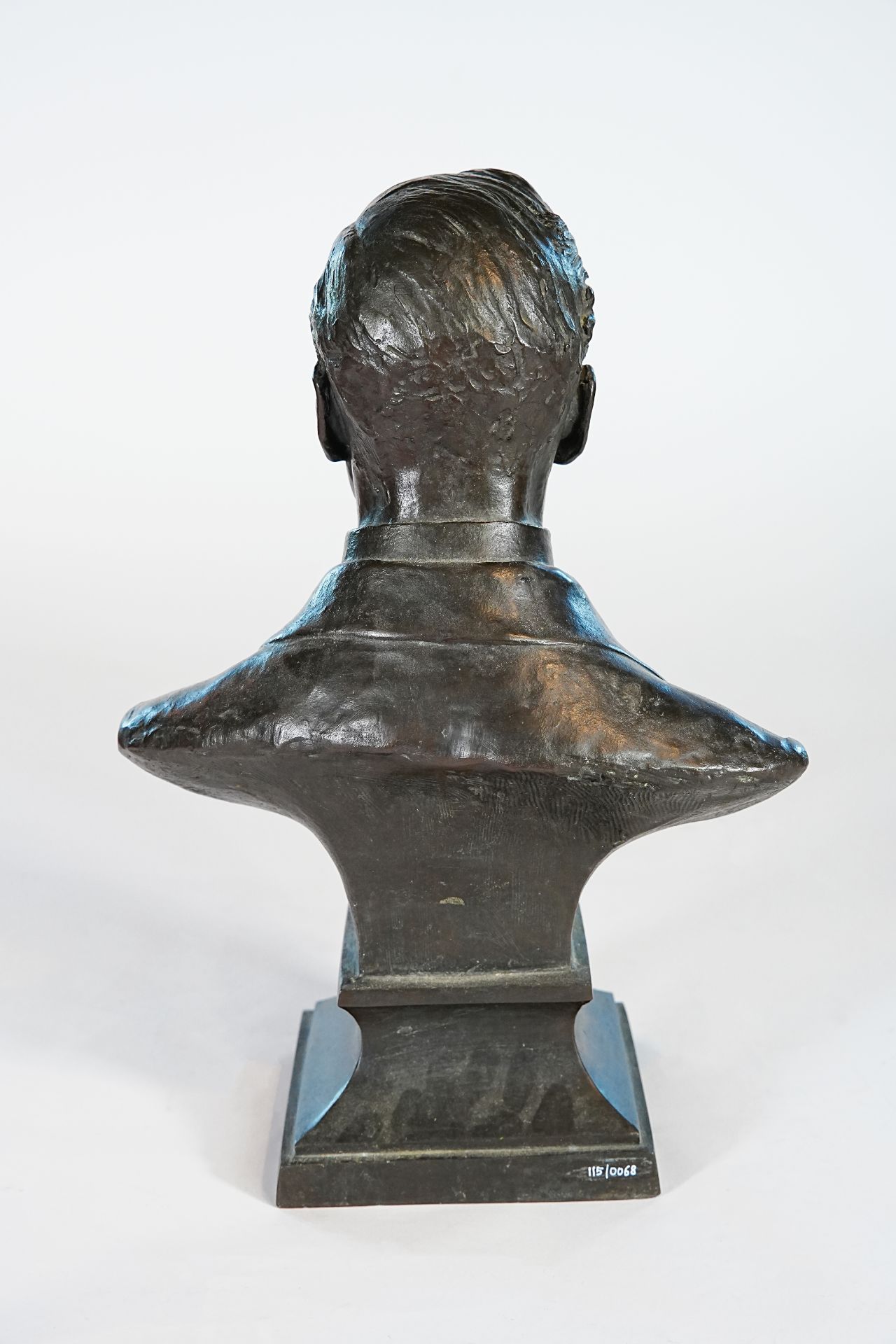 English Bronze Bust of Statesman Joseph Chamberlain - Image 6 of 6