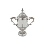 George III Silver Cup and Cover