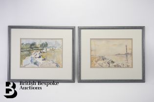 Maurice Sheppard PPRWS,NEAC, MA (RCA) Watercolours