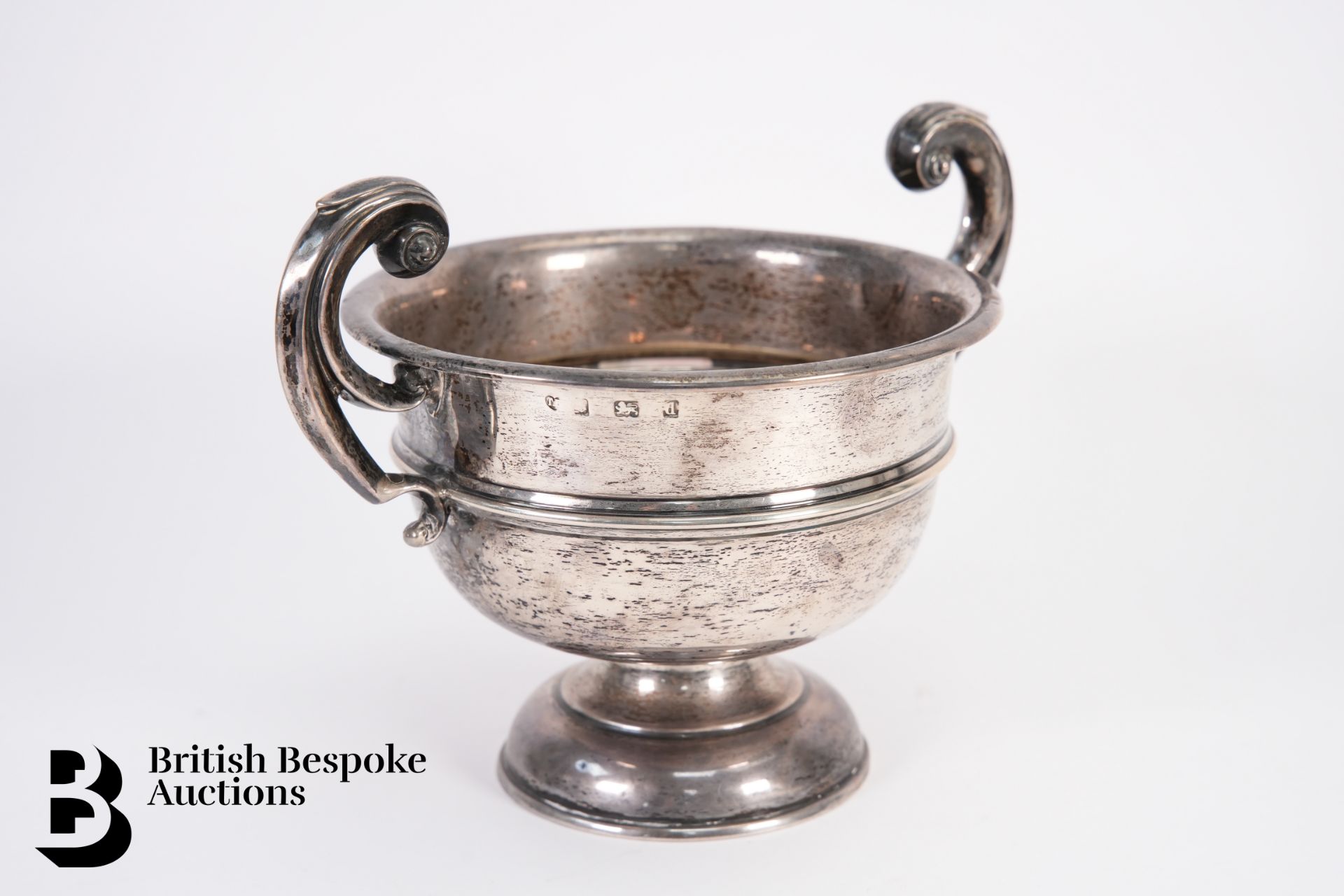 Twin Handled Silver Bowl - Image 3 of 4