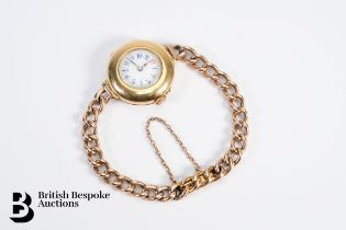 Ladies 18ct Gold Cocktail Watch