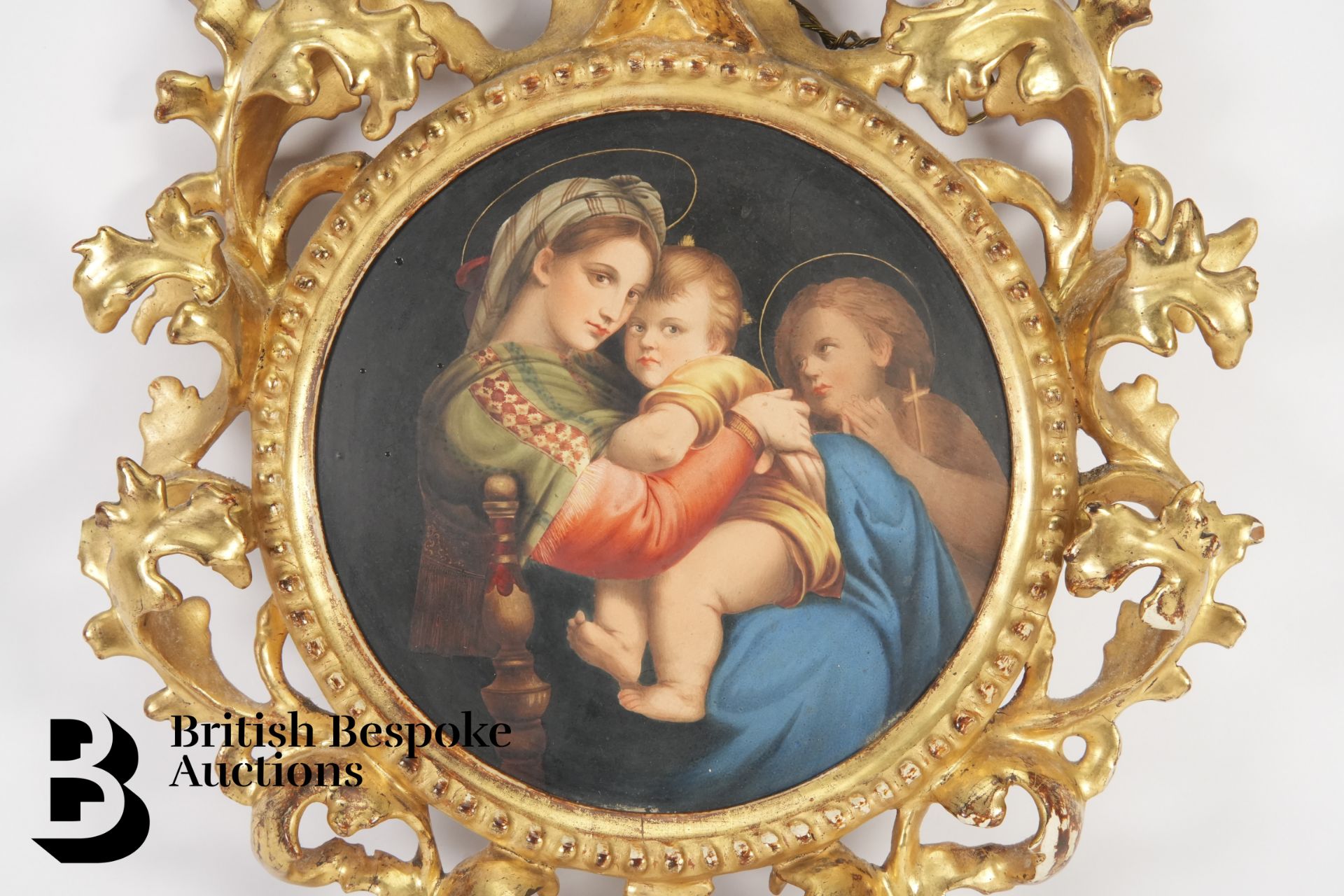 German Porcelain Plaque - Image 3 of 5