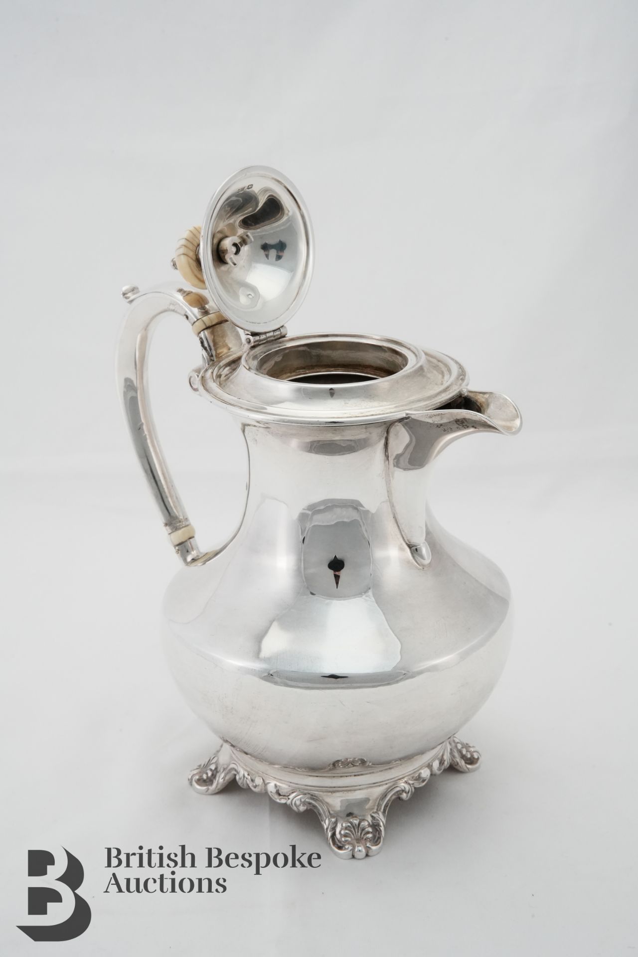 Silver Hot Water Pot - Bild 3 aus 6