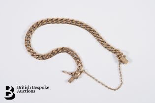 9ct Yellow Gold Curb Link Bracelet