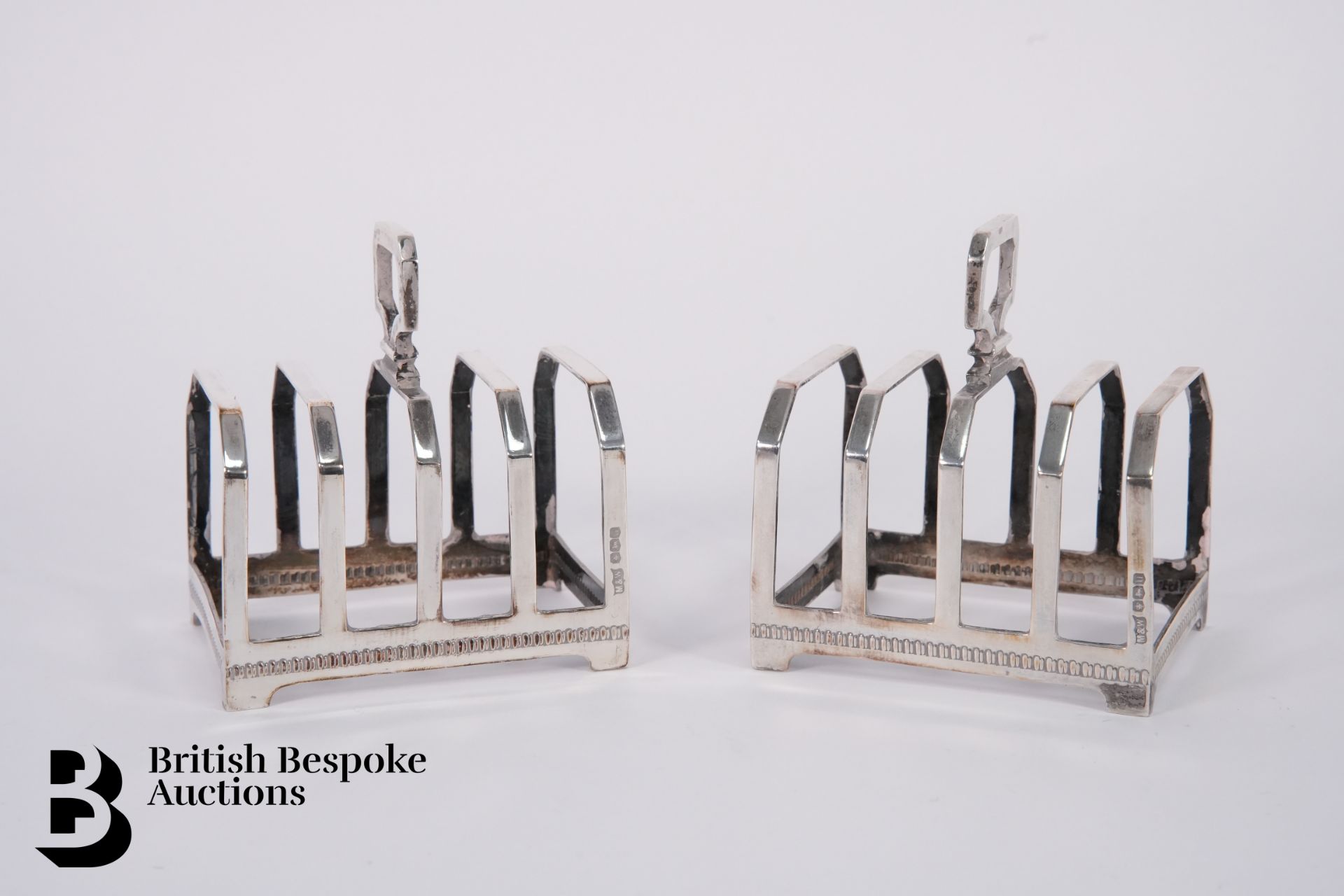 Pair of Silver Toast Rack - Image 2 of 2