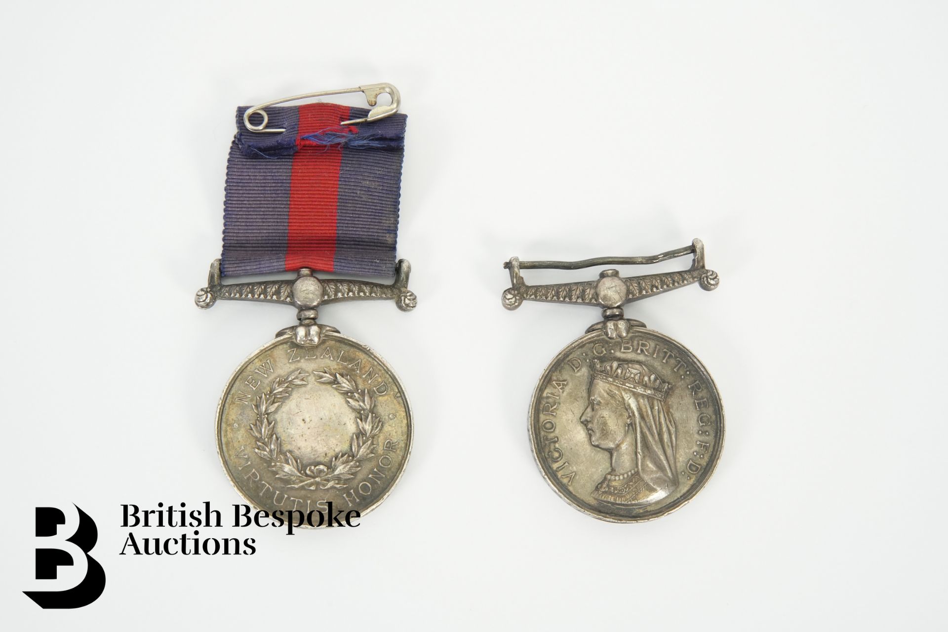 Victorian New Zealand Virtutis Honour Medal - Bild 2 aus 2