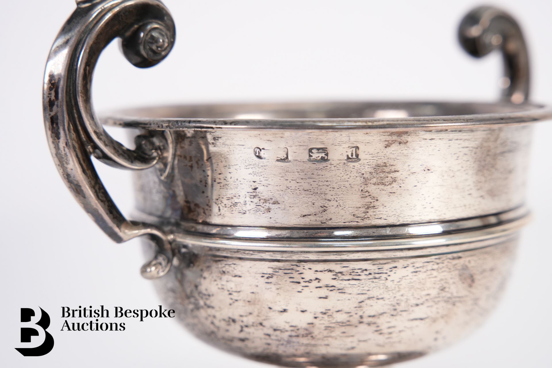 Twin Handled Silver Bowl - Image 4 of 4