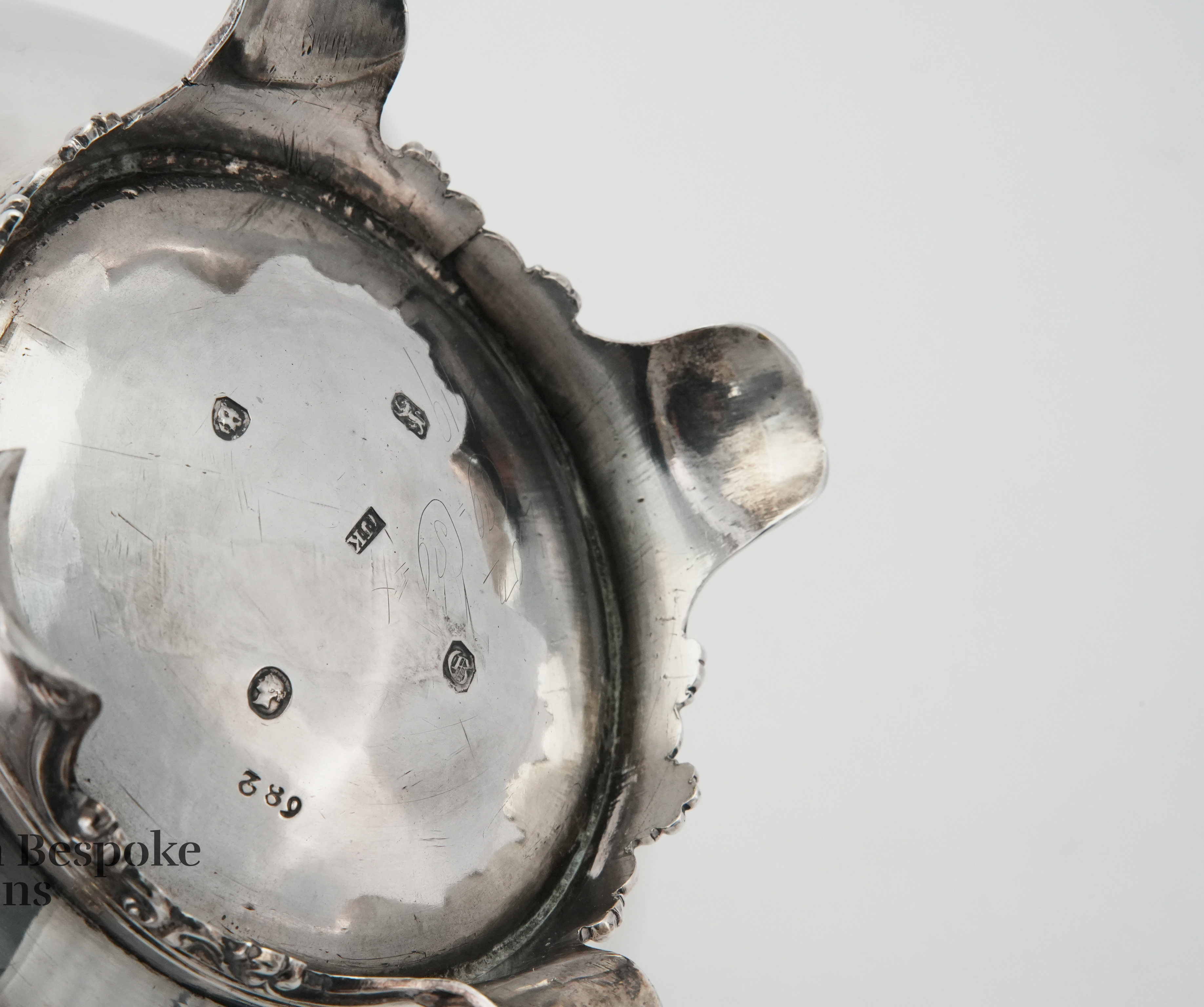 Victorian Silver Tea Pot - Image 7 of 8