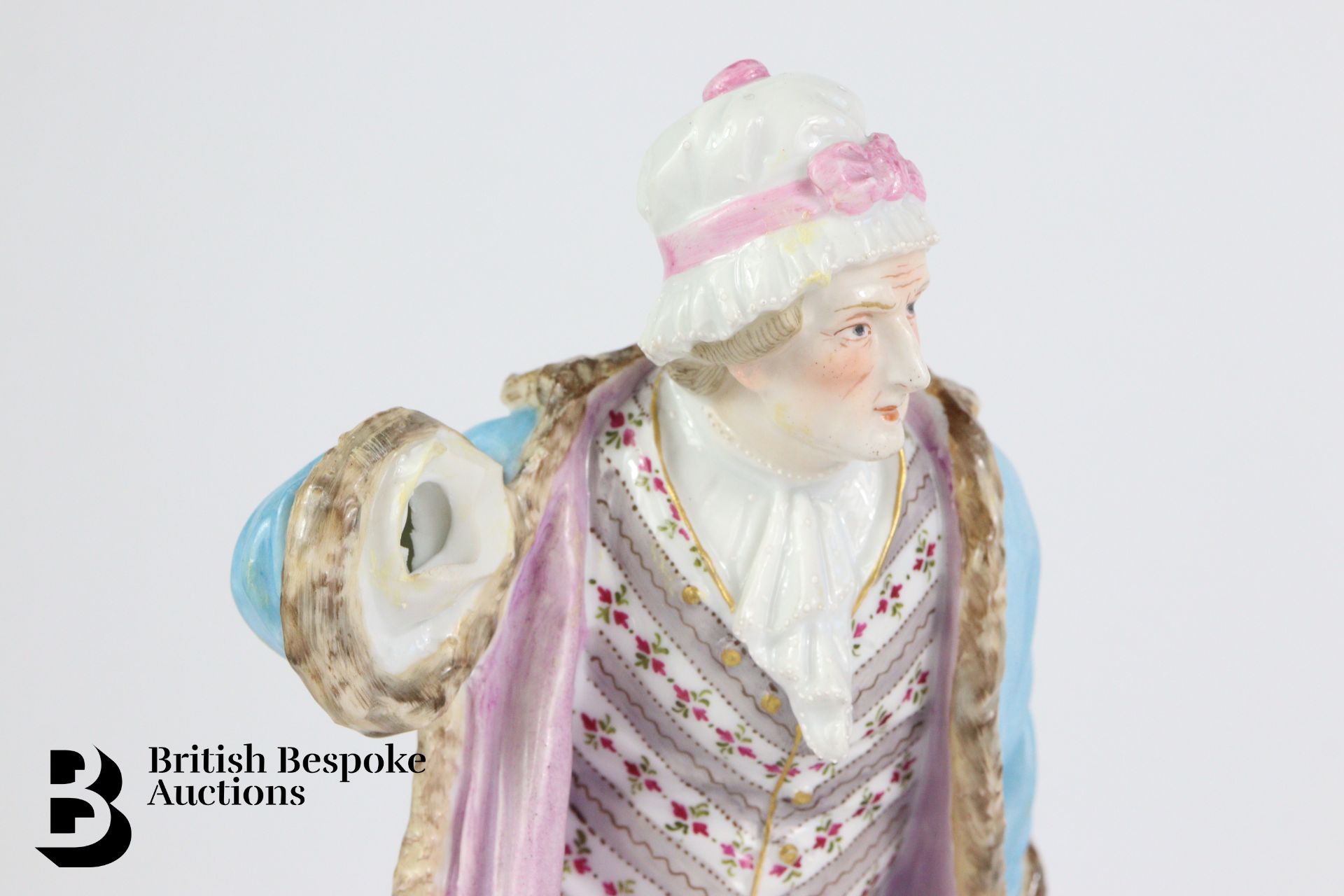 KPM Porcelain Figurine and Other Figures - Image 3 of 9