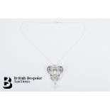 Silver Belle Epoque Necklace