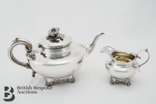 Victorian Silver Tea Pot