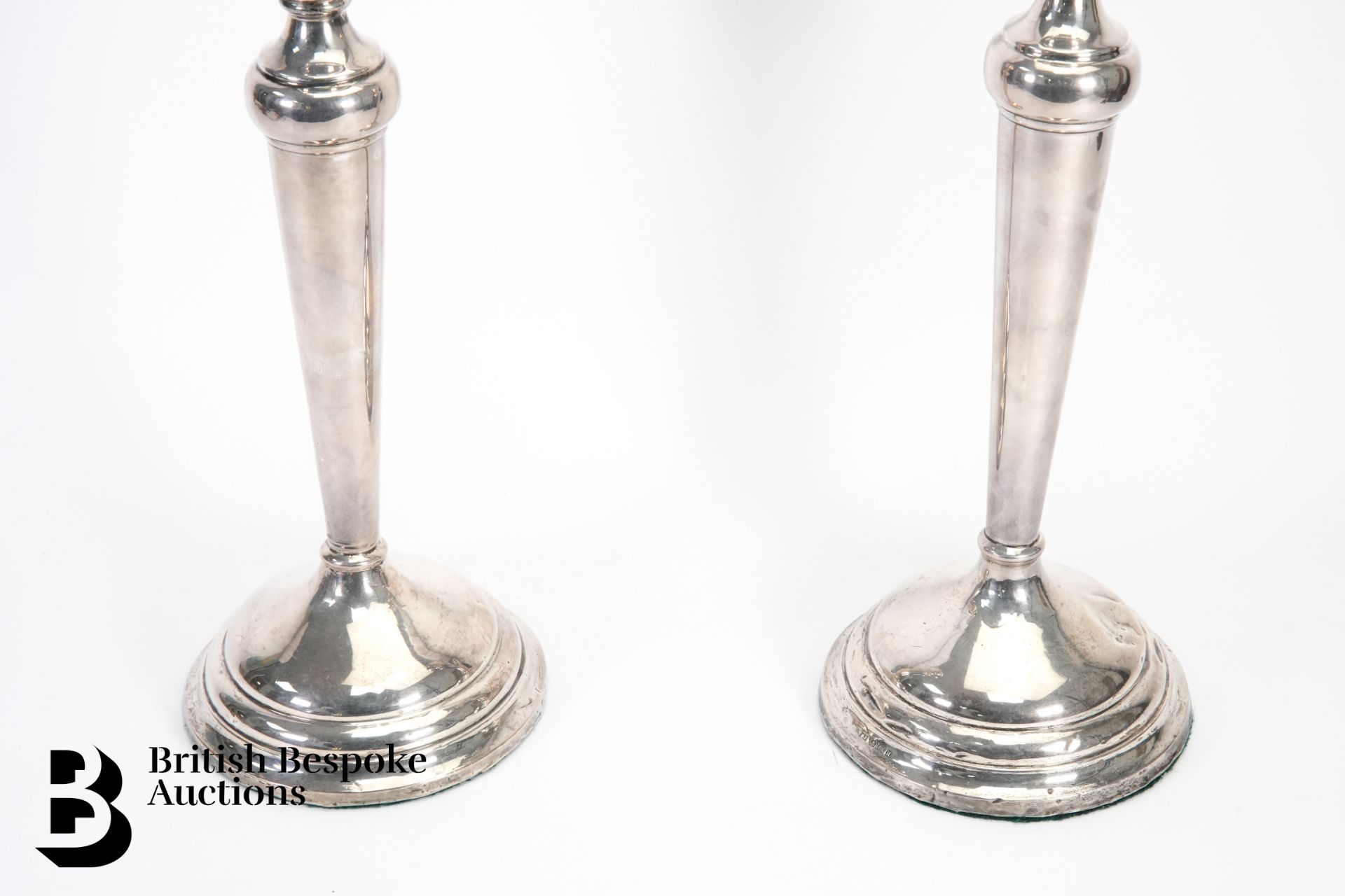 Pair of Silver Candlesticks - Image 3 of 5
