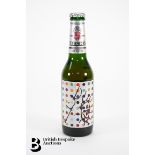 Damien Hirst (1965 -) Signed Becks Beer Bottle